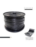 Cablecillo H07V-K 2,50 mm² Negro, 800 m. (Bobina Grande) SEDILES