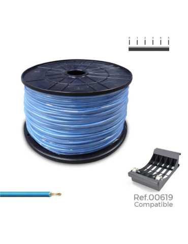 Cablecillo H07V-K 2,50 mm² Azul, 800 m. (Bobina Grande) SEDILES