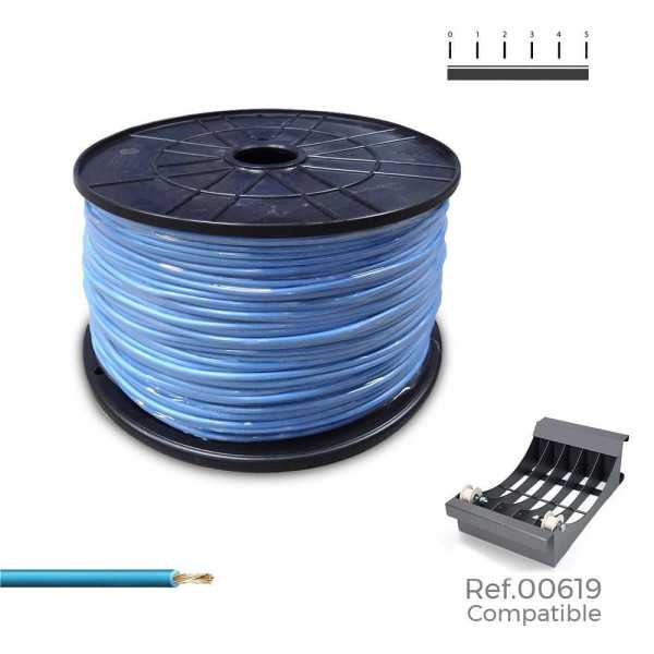Cablecillo H07V-K 2,50 mm² Azul, 800 m. (Bobina Grande) SEDILES