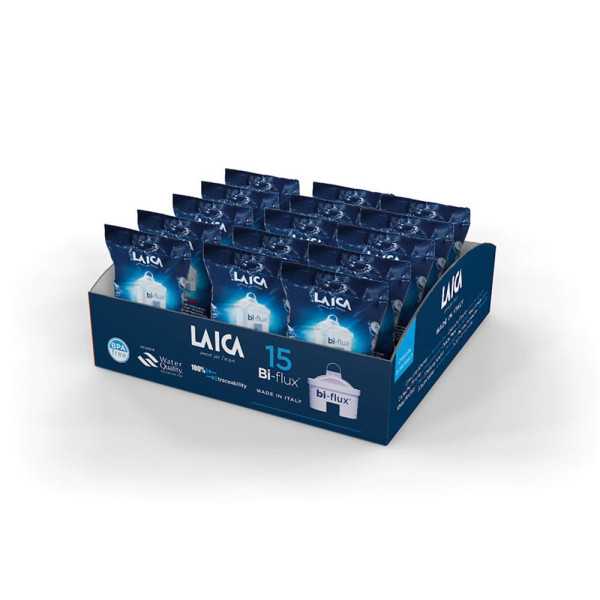 Expositor de 15 Filtros Bi-Flux Individuales LAICA