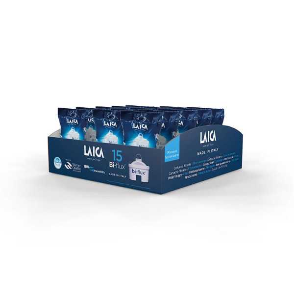 Expositor de 15 Filtros Bi-Flux Individuales LAICA