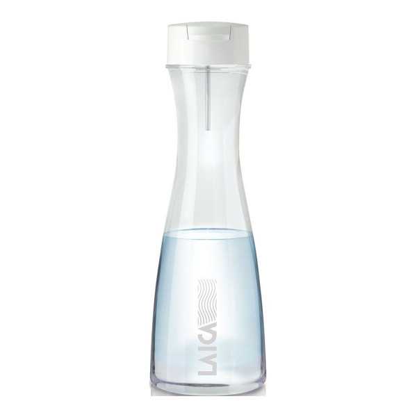 Botella Filtración Instantánea de Vidrio de 1 L con 1 Filtro LAICA