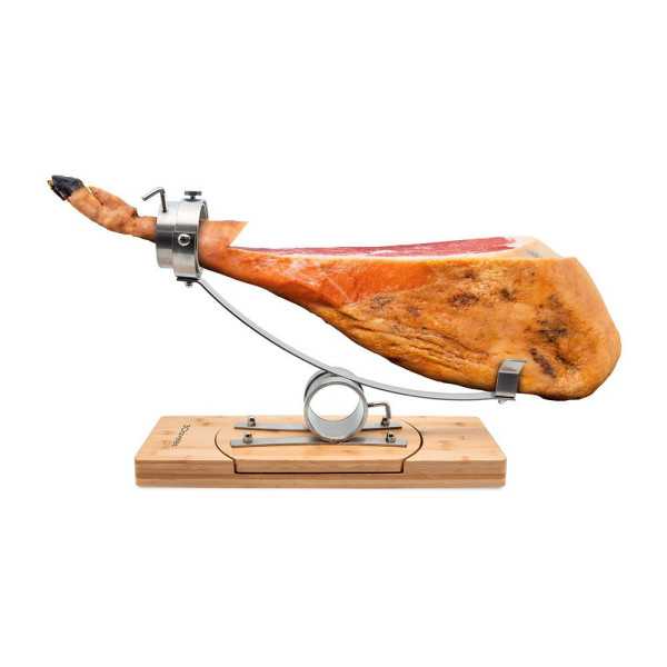 Jamonero Basculante 360° 50 x 19,5 cm 3 CLAVELES