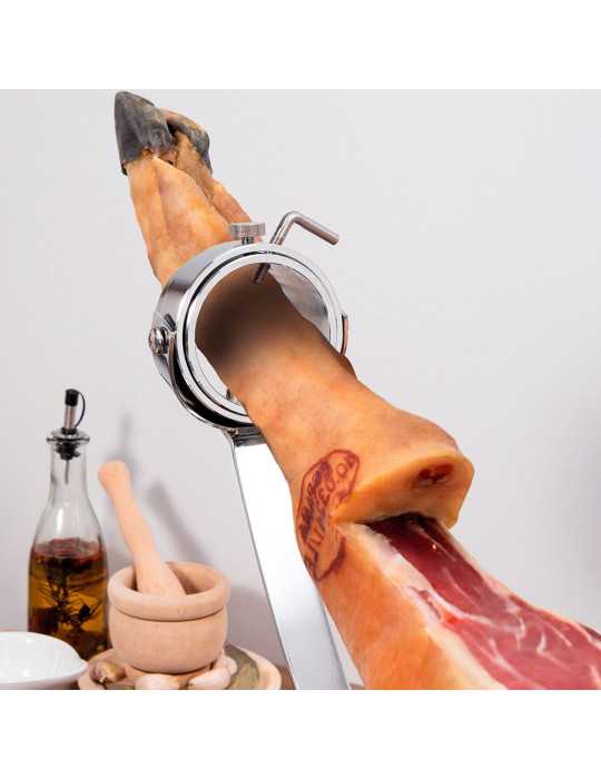 Jamonero Basculante 360° 50 x 19,5 cm 3 CLAVELES