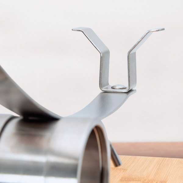 Jamonero Basculante 360° 50 x 19,5 cm 3 CLAVELES
