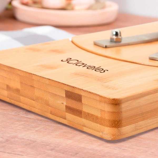 Jamonero Basculante 360° 50 x 19,5 cm 3 CLAVELES