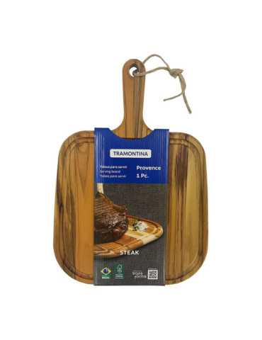 Tabla para Cortar y Servir con Mango 40 x 28 x 1,8 cm TRAMONTINA 2