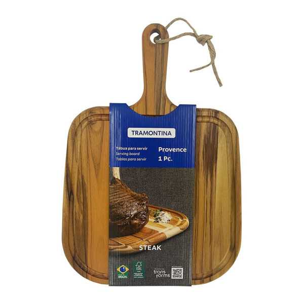 Tabla para Cortar y Servir con Mango 40 x 28 x 1,8 cm TRAMONTINA