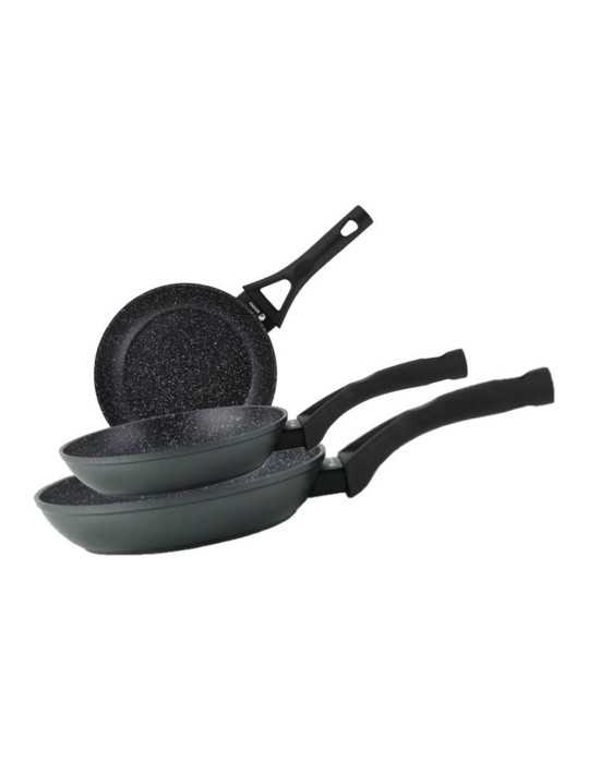 Set 3 Sartenes Stim de Aluminio Forjado Ø18 / Ø22 / Ø26 cm FAGOR