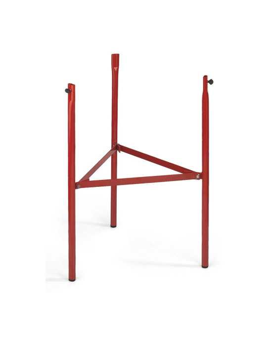 Trípode para Quemador Recubierto con Pintura Roja Anticalórica, 75 cm VAELLO