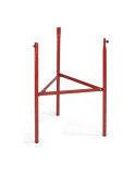 Trípode para Quemador Recubierto con Pintura Roja Anticalórica, 75 cm VAELLO