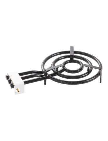 Quemador A Gas Butano/Propano Ø45 cm, 3 Fuegos VAELLO