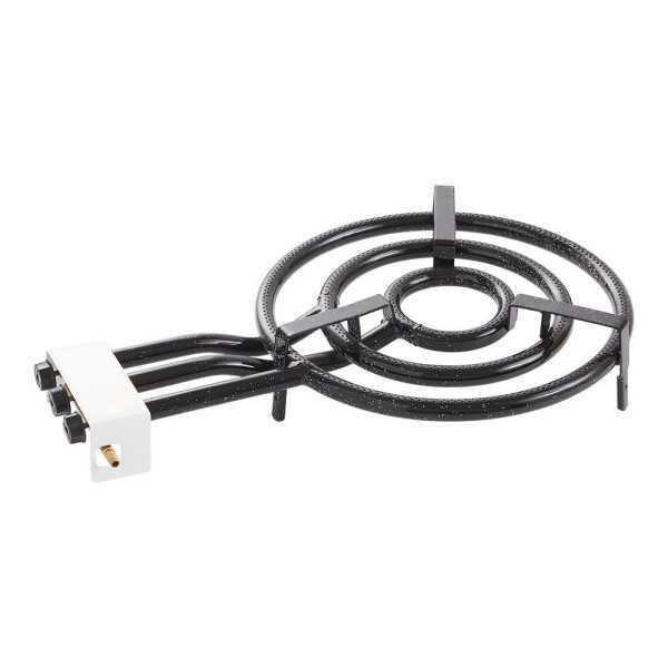 Quemador A Gas Butano/Propano Ø45 cm, 3 Fuegos VAELLO