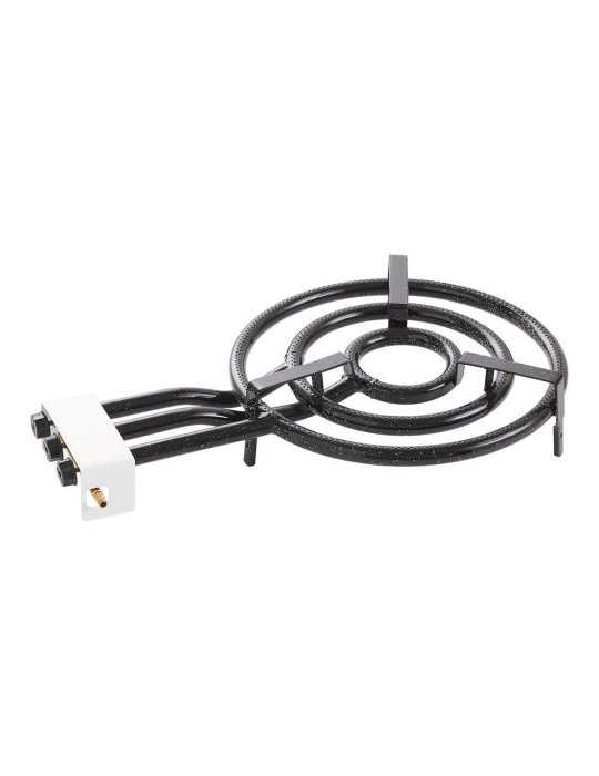 Quemador A Gas Butano/Propano Ø45 cm, 3 Fuegos VAELLO