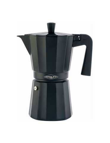 Cafetera Dakar de Aluminio, No Apta para Inducción, 9 Tazas OROLEY