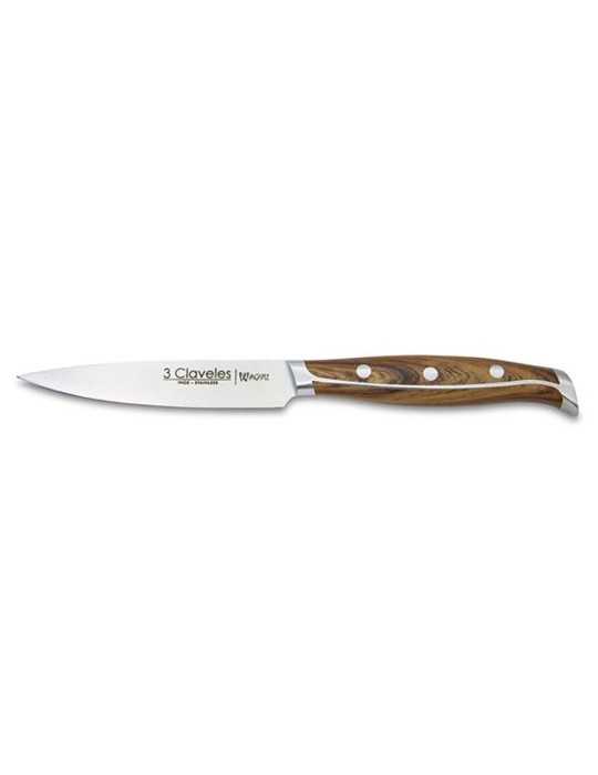 Cuchillos Chuleteros Wagyu 11,5 cm, 4 uds 3 CLAVELES