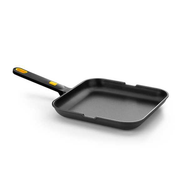 Sartén Asador Liso de Aluminio Fundido, Daily Pro, 28 cm BRA