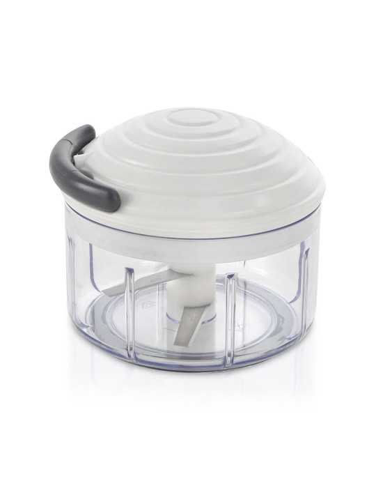 Picadora de Verduras Giratoria Manual, Rotomac, 500 ml, Ø12 x 11 cm METALTEX