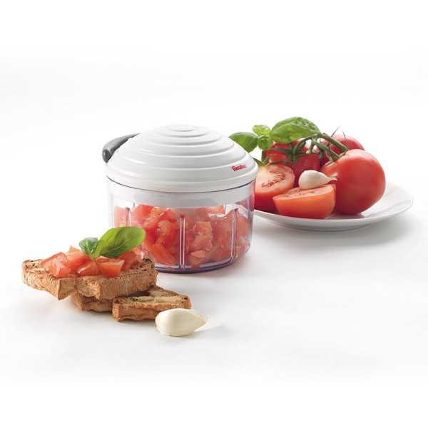 Picadora de Verduras Giratoria Manual, Rotomac, 500 ml, Ø12 x 11 cm METALTEX