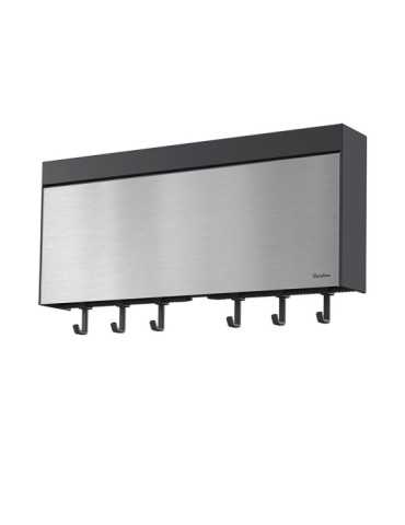 Triple Dispensador de Pared para Rollos, Tango, 38 x 6 x 17 cm METALTEX 2