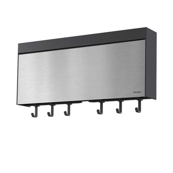Triple Dispensador de Pared para Rollos, Tango, 38 x 6 x 17 cm METALTEX