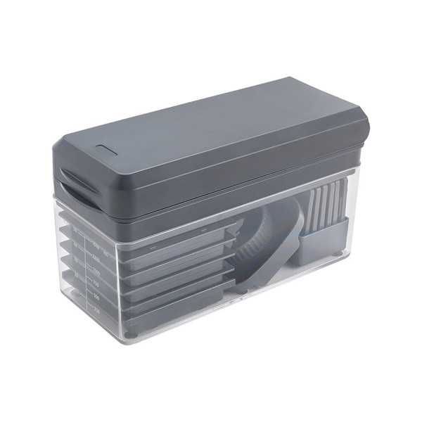Cortador y Rallador de Verduras, Slice- Cube, 23,5 x 10,5 x 14 cm METALTEX