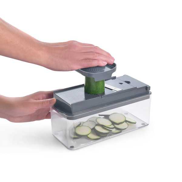 Cortador y Rallador de Verduras, Slice- Cube, 23,5 x 10,5 x 14 cm METALTEX