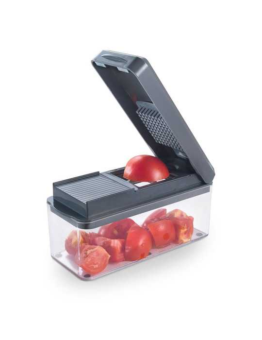 Cortador y Rallador de Verduras, Slice- Cube, 23,5 x 10,5 x 14 cm METALTEX
