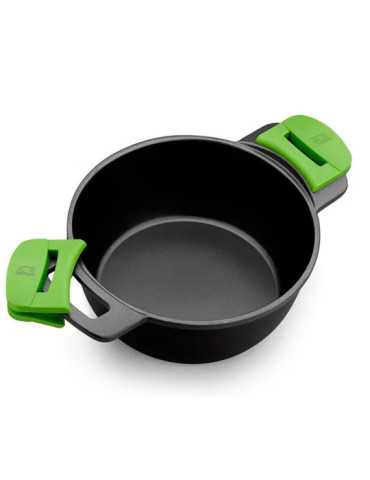 Cacerola Alta de Aluminio Fundido con Antiadherente Tricapa Innovation Prior Ø20 cm BRA 2