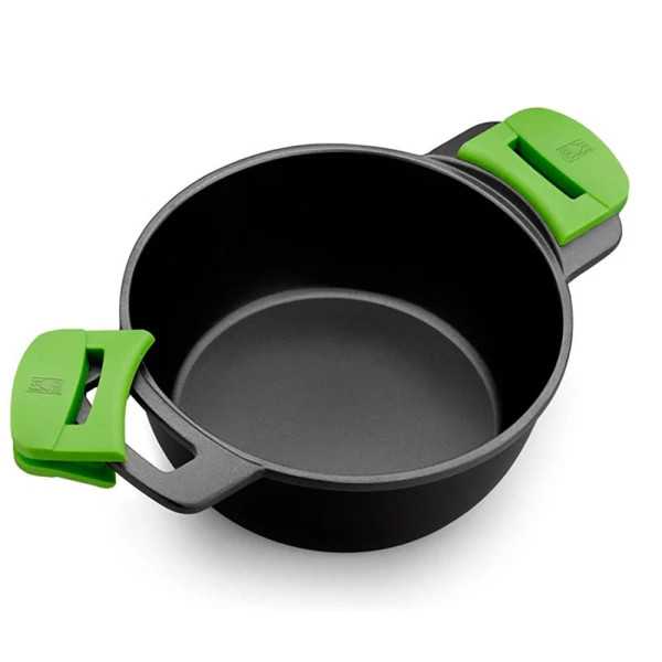 Cacerola Alta de Aluminio Fundido con Antiadherente Tricapa Innovation Prior Ø24 cm BRA