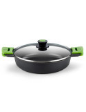 Cacerola Baja de Aluminio Fundido con Antiadherente Tricapa Innovation Prior Ø32 cm BRA