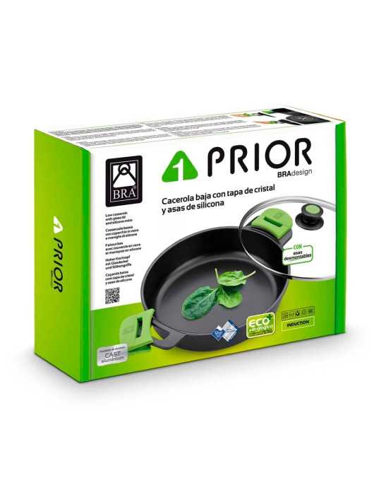 Cacerola Baja de Aluminio Fundido con Antiadherente Tricapa Innovation Prior Ø36 cm BRA