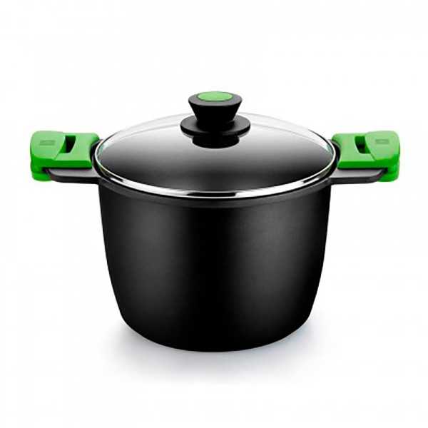 Olla de Aluminio Fundido con Antiadherente Tricapa Innovation Prior Ø24 cm BRA