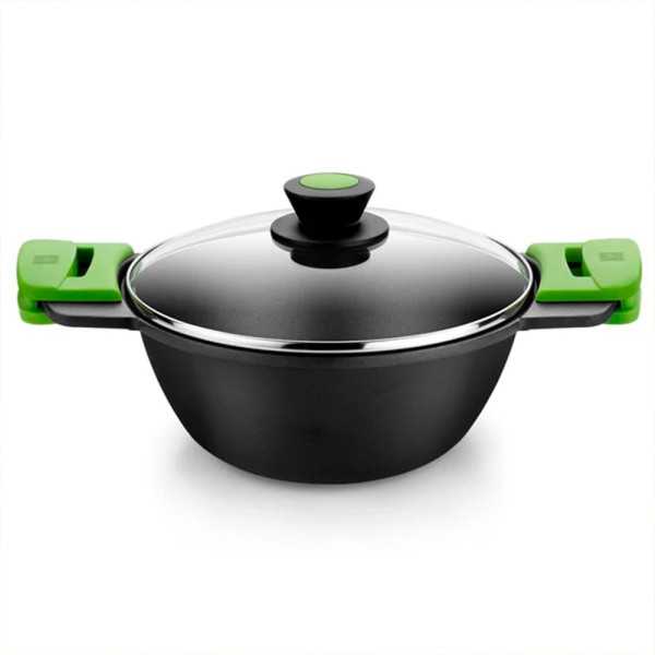 Cacerola Cóncava de Aluminio Fundido con Antiadherente Tricapa Innovation Prior Ø28 cm BRA