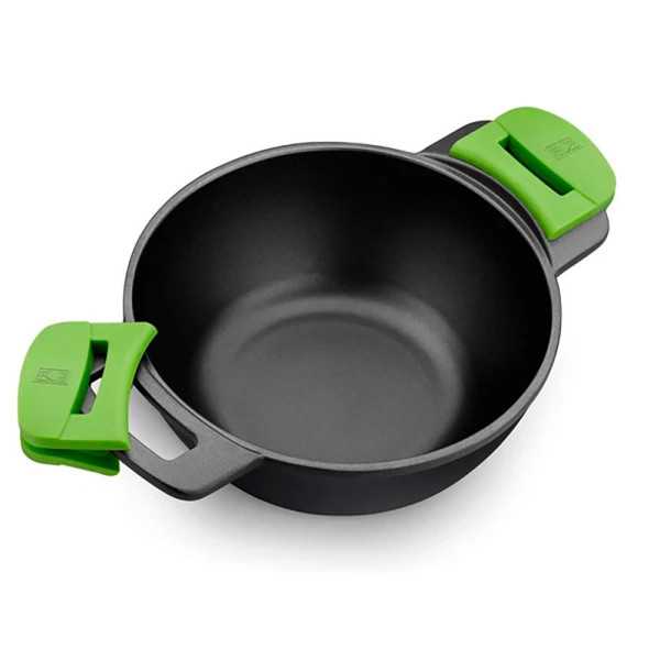 Cacerola Cóncava de Aluminio Fundido con Antiadherente Tricapa Innovation Prior Ø28 cm BRA