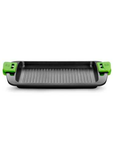 Plancha con Rayas de Aluminio Fundido con Antiadherente Tricapa Innovation Prior 40 cm BRA