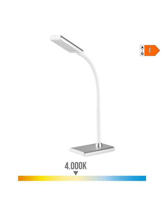 Flexo LED 7 W 400 lm 4000 K Color Plata 13 x 9 x 33 cm EDM