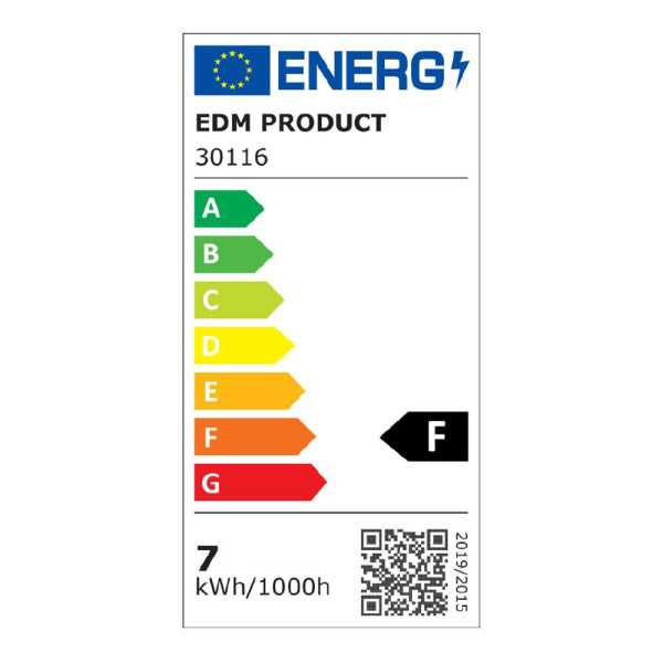 Flexo LED 7 W 400 lm 4000 K Color Blanco 13 x 9 x 33 cm EDM