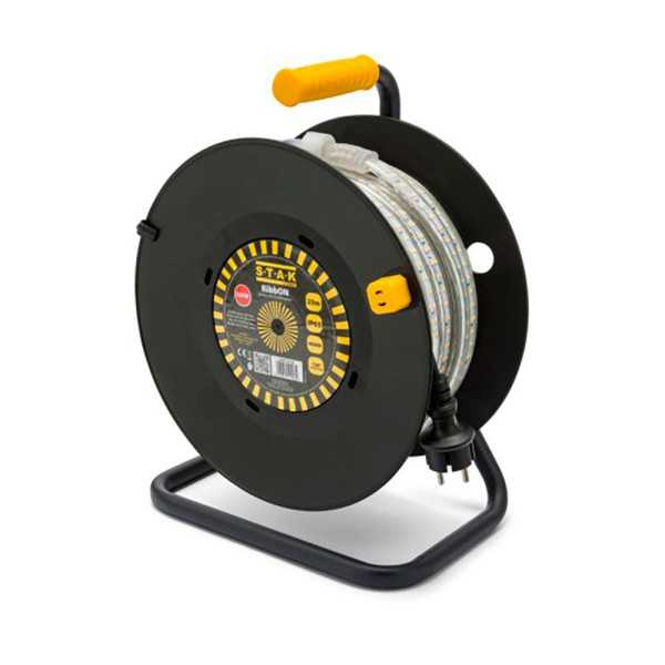 Tira de LED IP65 15 m, 185 W, 4000 K Luz Día, en Enrollador STACK