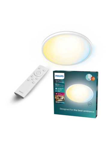Plafón Redondo Blanco Valen, 16 W, 2000 lm, 2200-6500 K, Ø291 x 24 mm PHILIPS 2