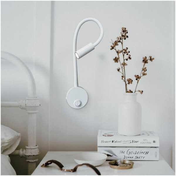Aplique LED Classic, 3 W, 4000 K, 450 lm, Blanco, 35 x 6,3 cm CRISTALRECORD