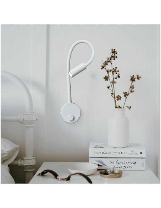 Aplique LED Classic, 3 W, 4000 K, 450 lm, Blanco, 35 x 6,3 cm CRISTALRECORD