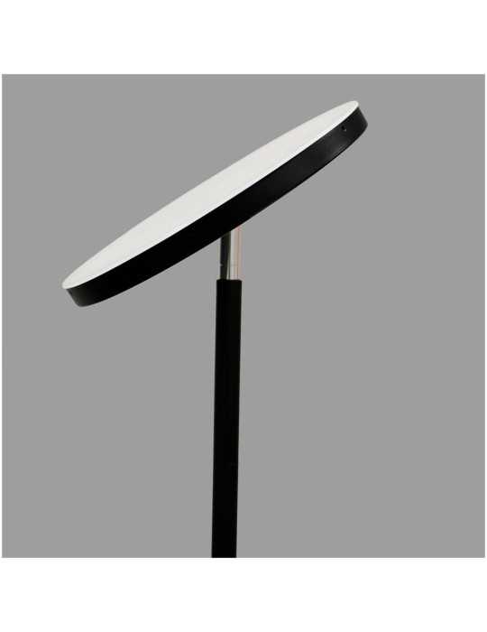 Lámpara de Pie LED Dencel, 24 W, 3CCT, Dimmable, 2200 lm, Negra, Ø25 x 175 cm CRISTALRECORD