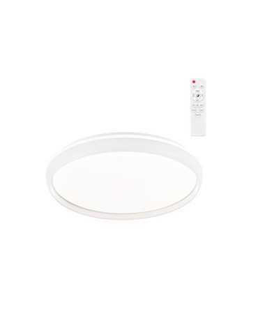 Plafón LED Circular, Charly, 46 W, 3CCT, 5060 lm, Blanco, Ø40 x 7 cm CRISTALRECORD