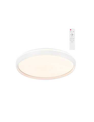 Plafón LED Circular, Charly, 72 W, 3CCT, 7290 lm, Blanco, Ø50 x 7 cm CRISTALRECORD