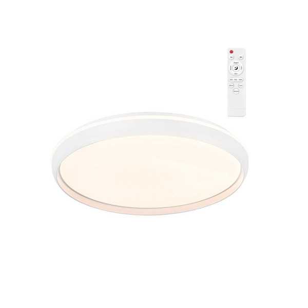 Plafón LED Circular, Charly, 72 W, 3CCT, 7290 lm, Blanco, Ø50 x 7 cm CRISTALRECORD