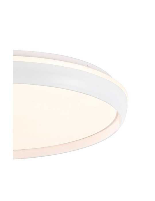 Plafón LED Circular, Charly, 72 W, 3CCT, 7290 lm, Blanco, Ø50 x 7 cm CRISTALRECORD