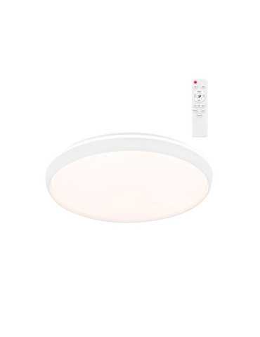 Plafón LED Circular, Charly, 80 W, 3CCT, 8800 lm, Blanco, Ø60 x 7 cm CRISTALRECORD