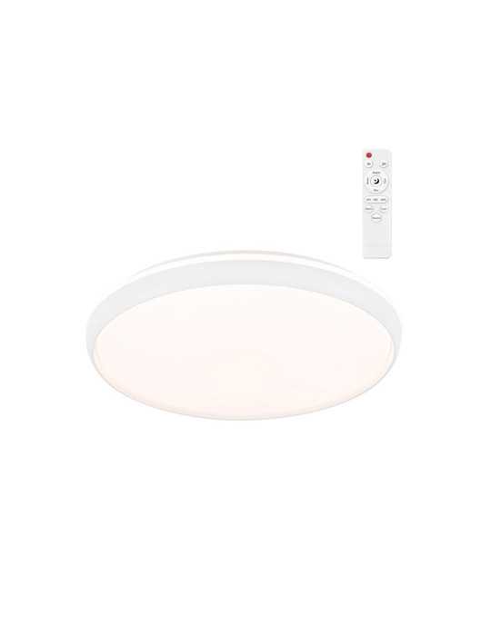 Plafón LED Circular, Charly, 80 W, 3CCT, 8800 lm, Blanco, Ø60 x 7 cm CRISTALRECORD