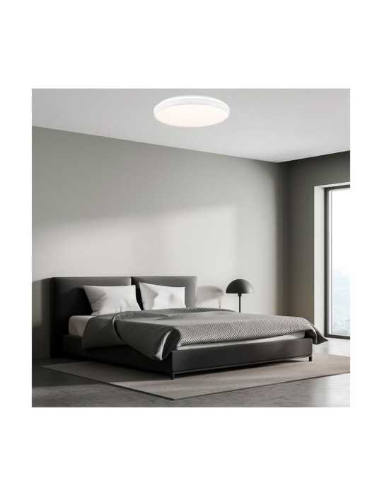 Plafón LED Circular, Charly, 80 W, 3CCT, 8800 lm, Blanco, Ø60 x 7 cm CRISTALRECORD